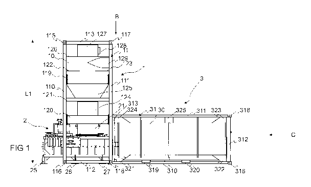 A single figure which represents the drawing illustrating the invention.